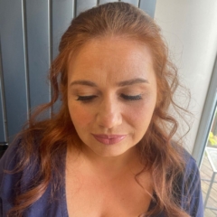 Make up artist Stephanie Frances