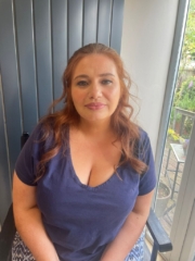 Make up artist Stephanie Frances
